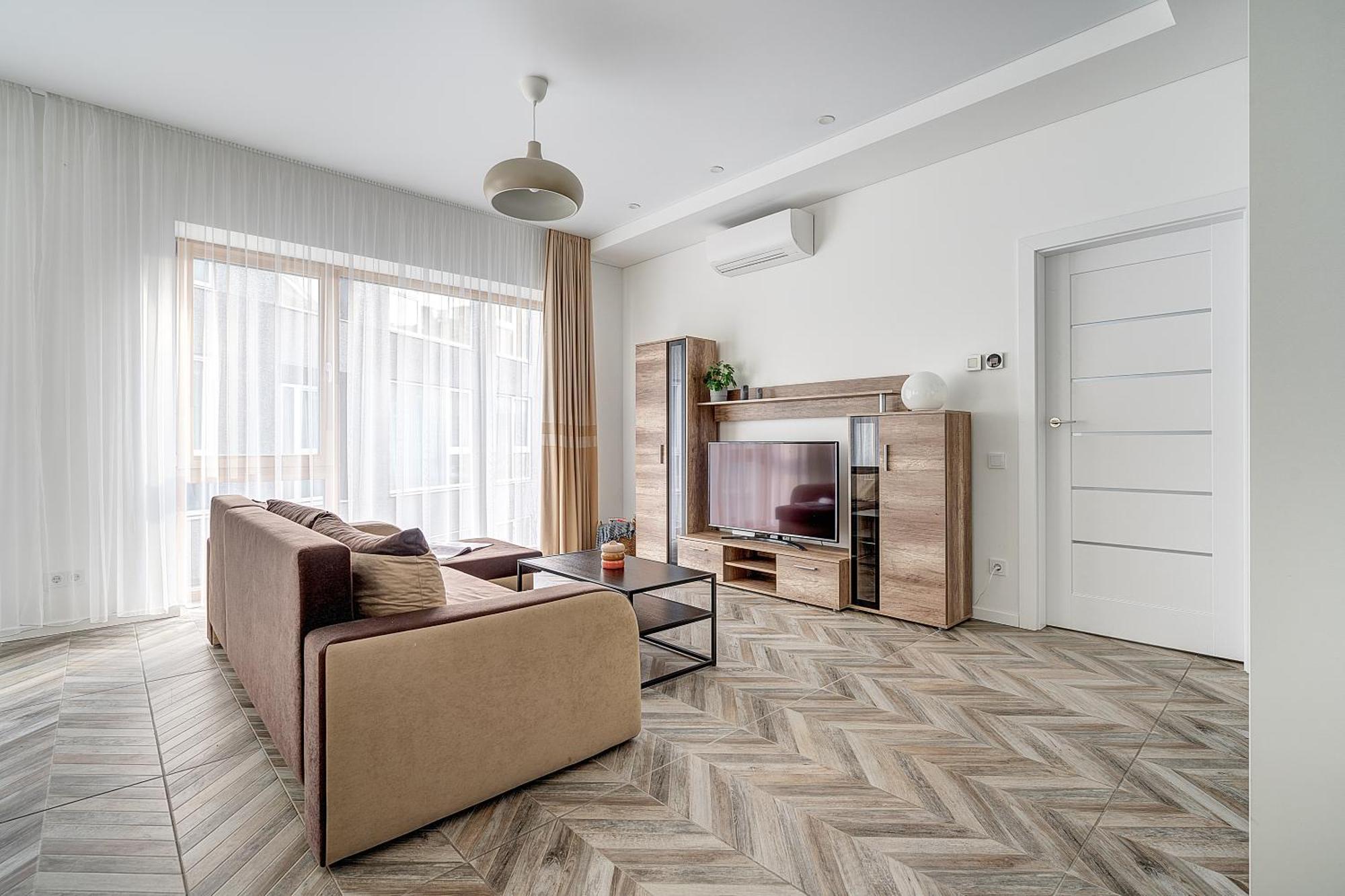Cohost I New Basteja Life Apartments W-Garage Prkg & Self Check-In Аеропорт Вільнюс Номер фото