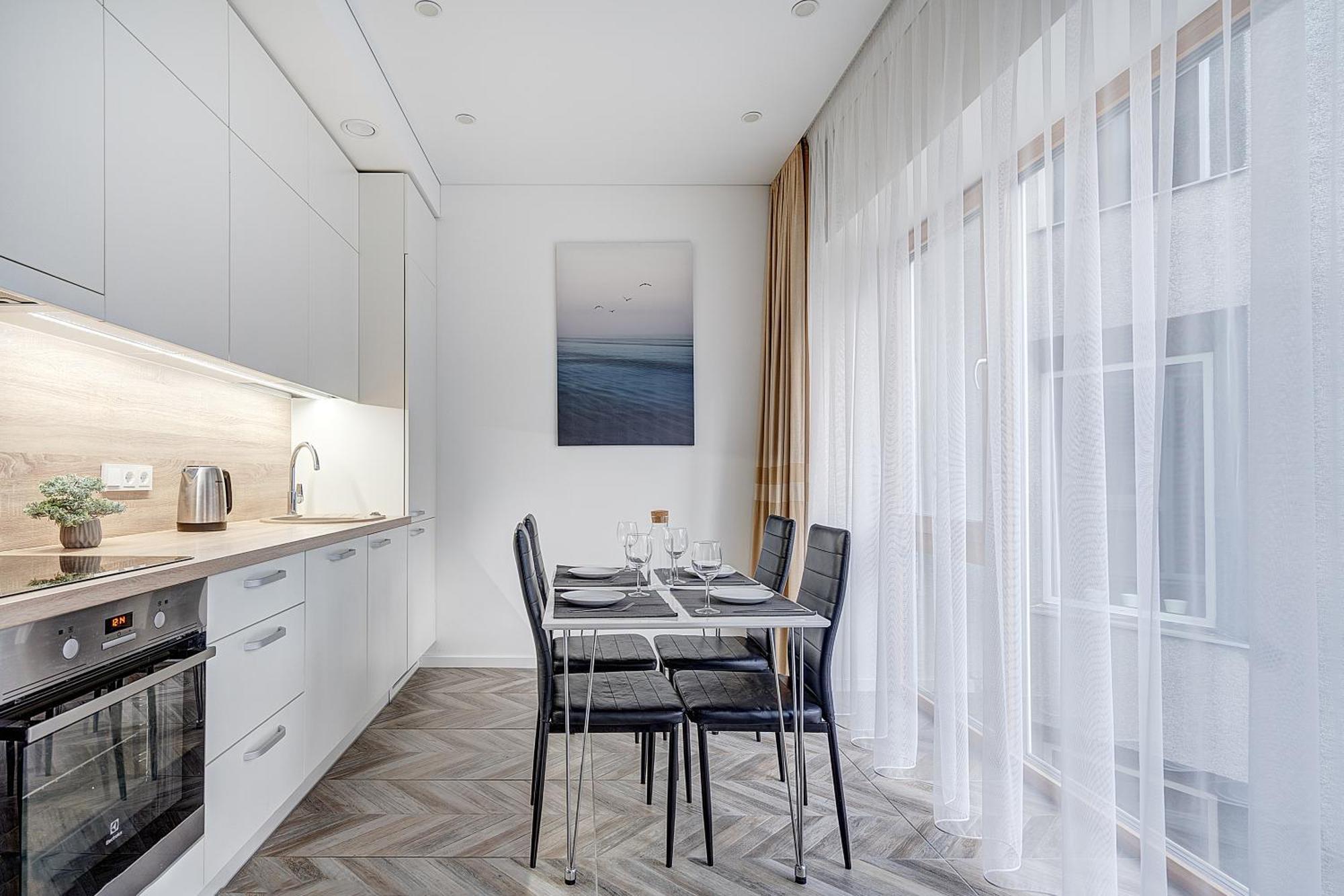 Cohost I New Basteja Life Apartments W-Garage Prkg & Self Check-In Аеропорт Вільнюс Номер фото